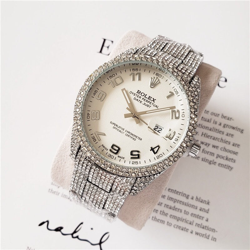 Rolex Datejust "Iced Out