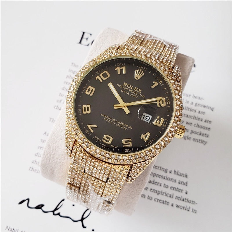 Rolex Datejust "Iced Out