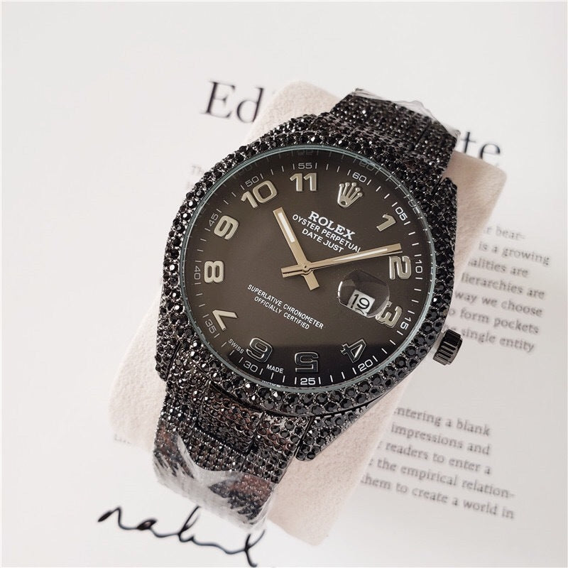 Rolex Datejust "Iced Out