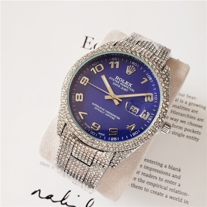 Rolex Datejust "Iced Out