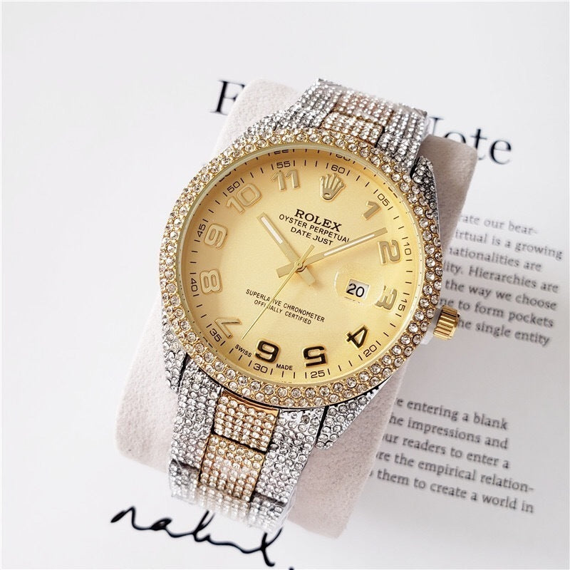 Rolex Datejust "Iced Out