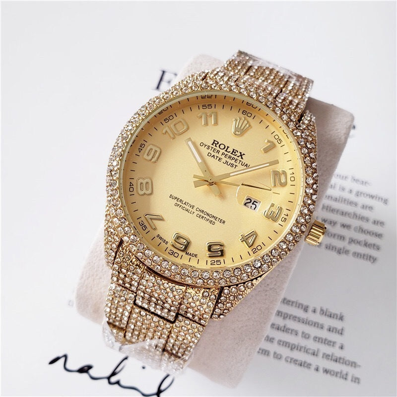 Rolex Datejust "Iced Out