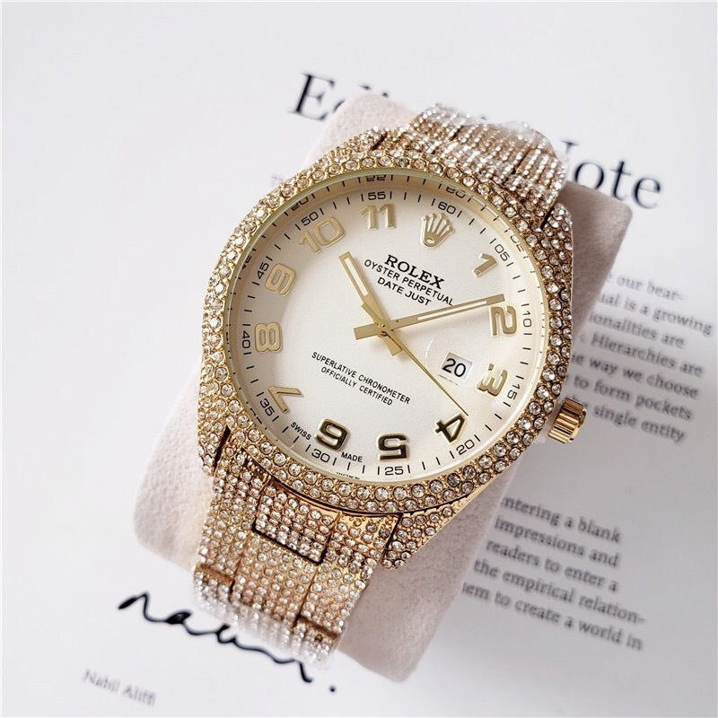 Rolex Datejust "Iced Out