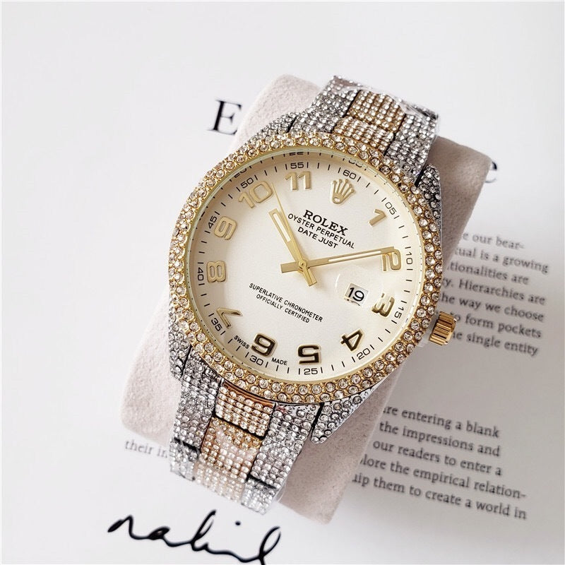 Rolex Datejust "Iced Out