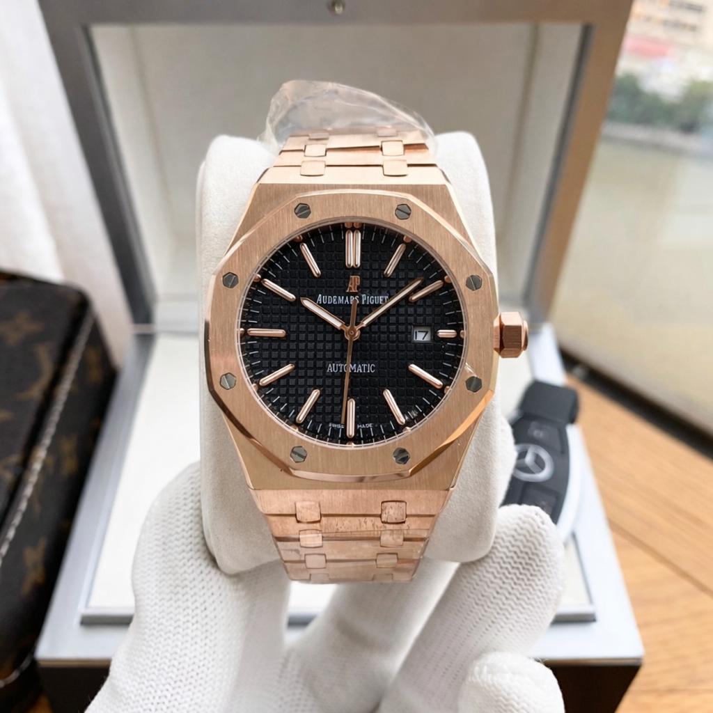 Rose Gold Audemars Piguet Royal Oak Automatic Movement