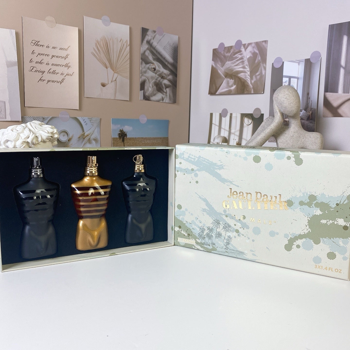 Jean Paul Gaultier Le Male 3 in 1 Gift Set