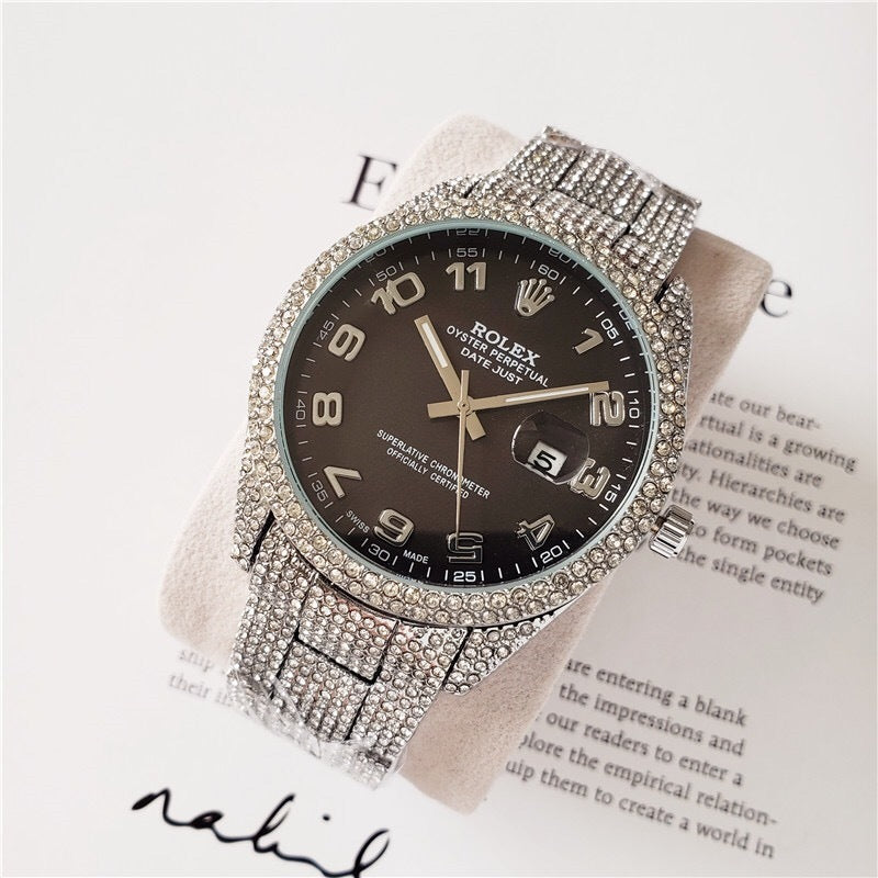 Rolex Datejust "Iced Out