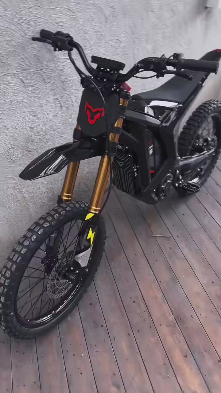 (Coming Soon!) High-performance 72V electric dirt bike – Sur-Ron alternative